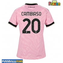 Juventus Andrea Cambiaso #20 Auswärtstrikot Frauen 2026-27 Kurzarm